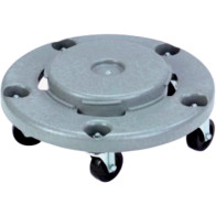 Trolley with wheels for round 80-litre rack