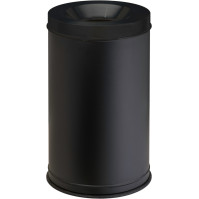 Fireproof bin 50 litres grey