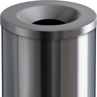 Large Fireproof Basket 90L Brushed Stainless Steel - Guaranteed Safety