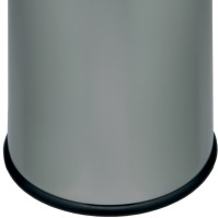 Feuerfester Papierkorb Farbe 50 Liter Silber