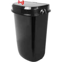 Automatischer schwarzer Mülleimer 12L hygienisch modern