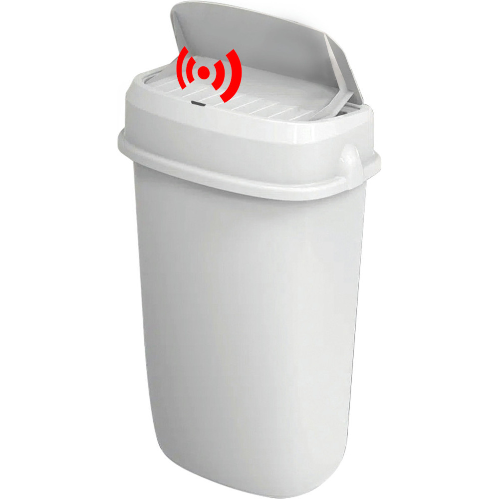 Automatischer weißer Wandabfalleimer intelligente Hygiene