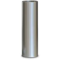 Aschenbechersäule mit Frontöffnung schwarz