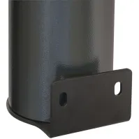 Wandaschenbecher Säule aus Cortenstahl Design