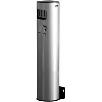 Modern aluminum column wall ashtray