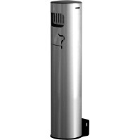 Modern aluminum column wall ashtray