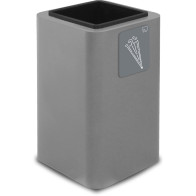 Modern gray designer umbrella stand