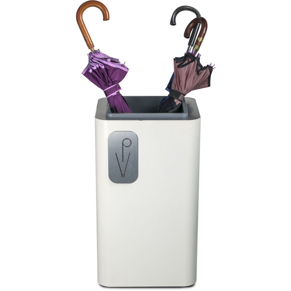 Elegant white modern umbrella stand Elegant white modern umbrella stand
