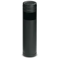 5-litre wastepaper basket with black ashtray