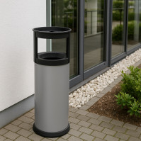 Runder Aschenbecherkorb