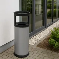 Runder Aschenbecherkorb