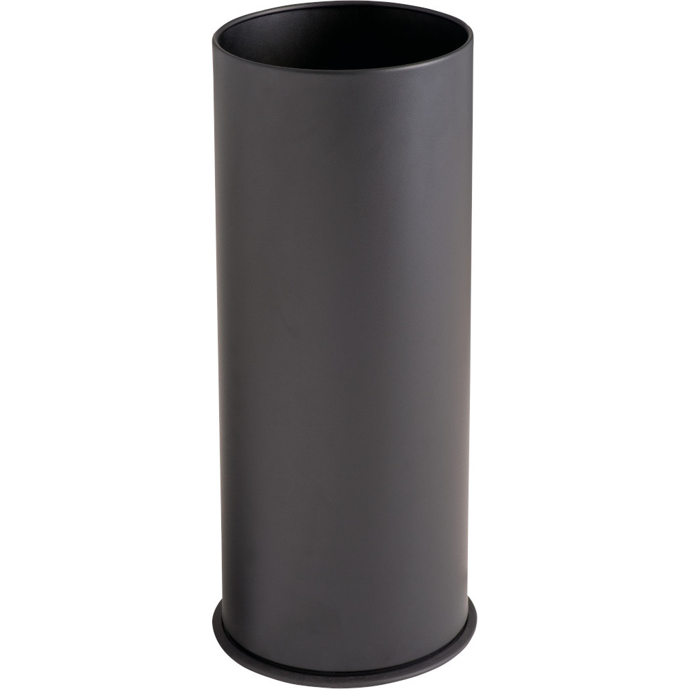 Satin-finish stainless steel bin with 15-liter ashtray Satin-finish stainless steel bin with 15-liter ashtray