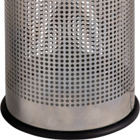 15-liter waste bin with ashtray