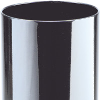 Round black umbrella stand