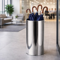 Stainless steel umbrella stand for hotel