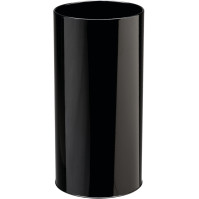 Elegant round black umbrella stand