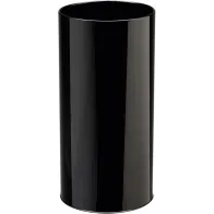 Elegant round black umbrella stand