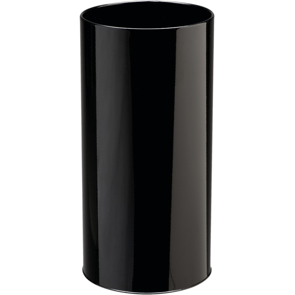 Elegant round black umbrella stand Elegant round black umbrella stand