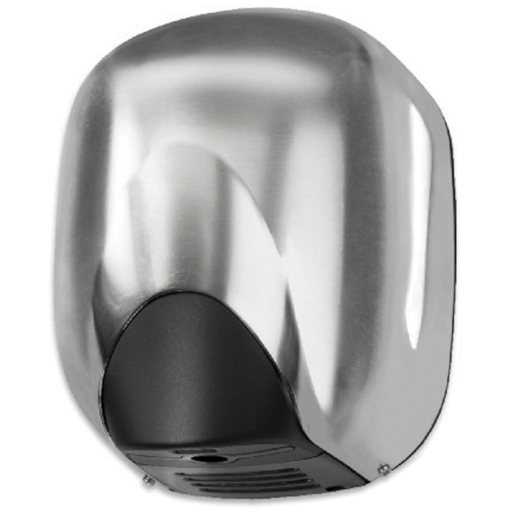 Automatic air cone hand dryer brushed aluminum