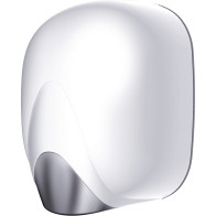 Heizwiderstands-Händetrockner aus weißem Aluminium