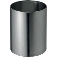 Classic stainless steel wastepaper basket 11 litres