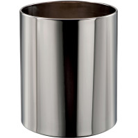 Classic stainless steel wastepaper basket 11 litres