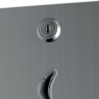 304 stainless steel interleaved toilet paper dispenser - 250 sheets