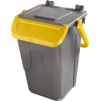 Runder weißer Treteimer 20 Liter