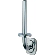 Stainless steel spare toilet paper dispenser