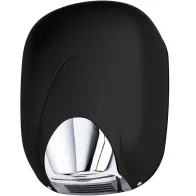 Black ABS automatic air blade hand dryer
