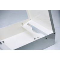 White hand towel dispenser 400 sheets