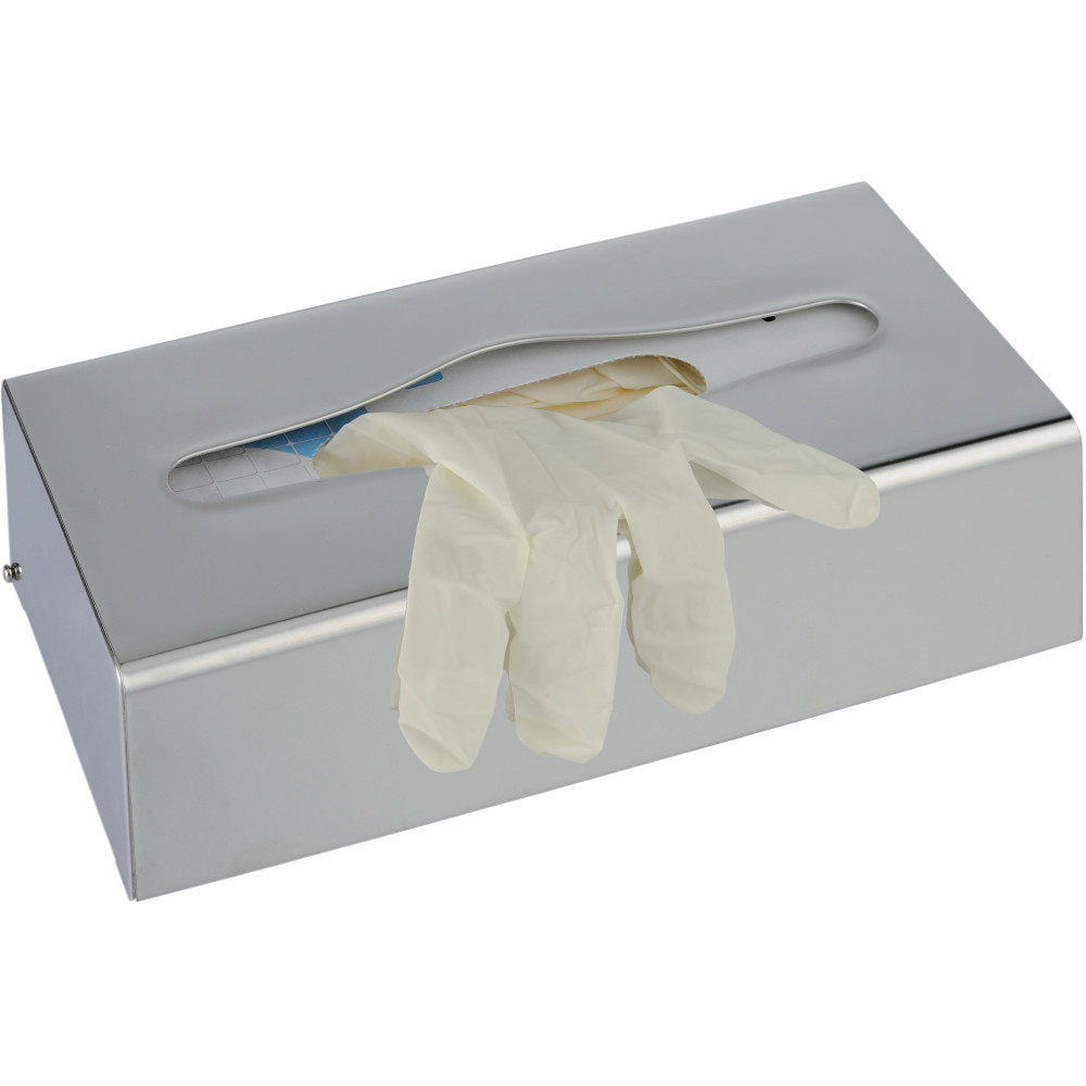 Stainless steel glove or tissue dispenser Stainless steel glove or tissue dispenser
