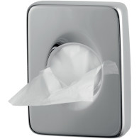 Plastic periodical sachet dispenser