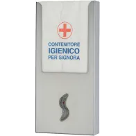 Stainless steel paper period pouch dispenser