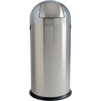 Stainless steel dome bin 52 litres