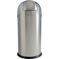 Stainless steel dome bin 52 litres