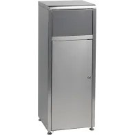 Stainless steel swing door fast food collector 50 litres
