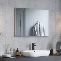 Custom-made rectangular mirror