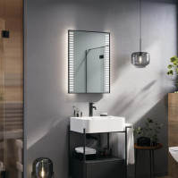 Piano key LED mirror