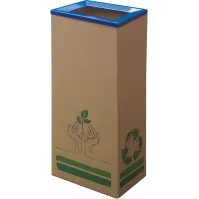 Eco-friendly cardboard bin efficient sorting