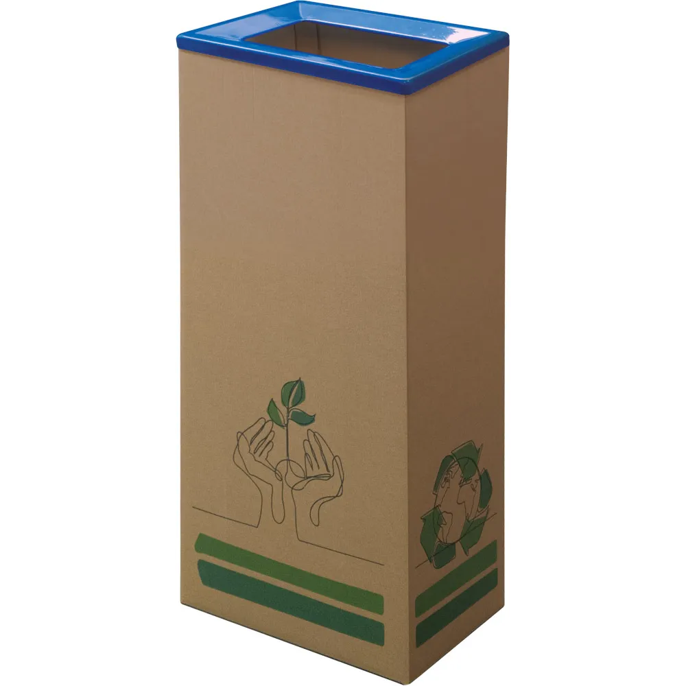Eco-friendly cardboard bin efficient sorting