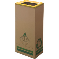 Moderne, funktional, umweltfreundlicher 60L-Papierkorb aus Karton