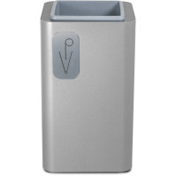 Elegant Brushed Stainless Steel Umbrella Stand