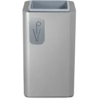 Elegant Brushed Stainless Steel Umbrella Stand