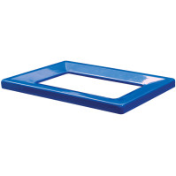 Blue metal frame 42L for cardboard bin