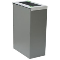 Nice 45-litre bin with open lid and bag holder