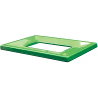 Eco-friendly green metal frame for recycling