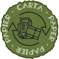 Multilingual adhesive for efficient waste sorting