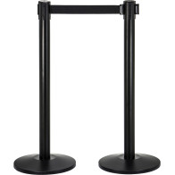 Blue lid wheeled container