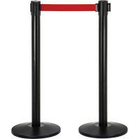 Red and Black Strap Marking Posts